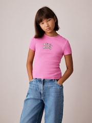 Olivia Rubin Rib Fitted Fruit Graphic Tops 3 Pack - Image 3 of 15