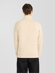 Lyle & Scott Natural Superfine Quarter Zip Sweatshirt - Image 2 of 6