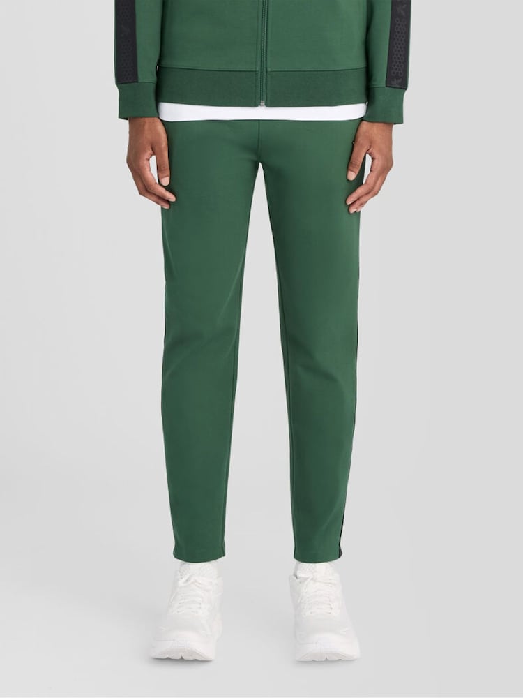 Lyle & Scott Green Padel Taped Joggers - Image 1 of 6 Lyle & Scott Green Padel Taped Joggers - Image 1 of 6