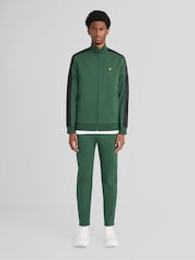 Lyle & Scott Green Padel Taped Joggers - Image 3 of 6
