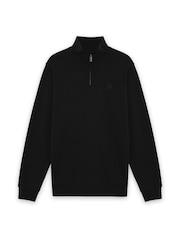 Қара - Lyle & Scott Superfine Quarter Zip жейдесі - 6суретінің 5 суреті