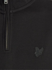 Қара - Lyle & Scott Superfine Quarter Zip жейдесі - 6суретінің 6 суреті