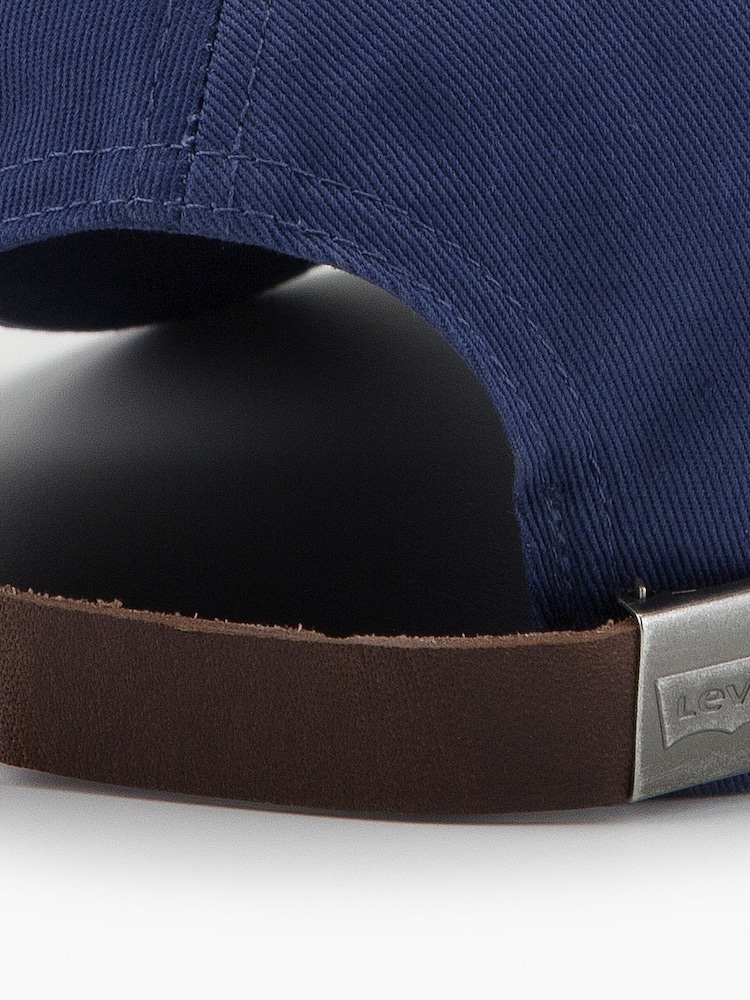 Levi's® Navy Blue Tab Baseball 100% Cotton Cap - Image 3 of 3