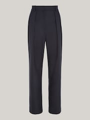 Tommy Hilfiger Blue Relaxed Straight Leg Trousers - Image 8 of 9