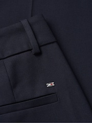 Tommy Hilfiger Blue Relaxed Straight Leg Trousers - Image 9 of 9