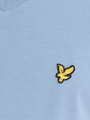 블루 - Lyle & Scott 브이넥 티셔츠 - 6의 이미지 6