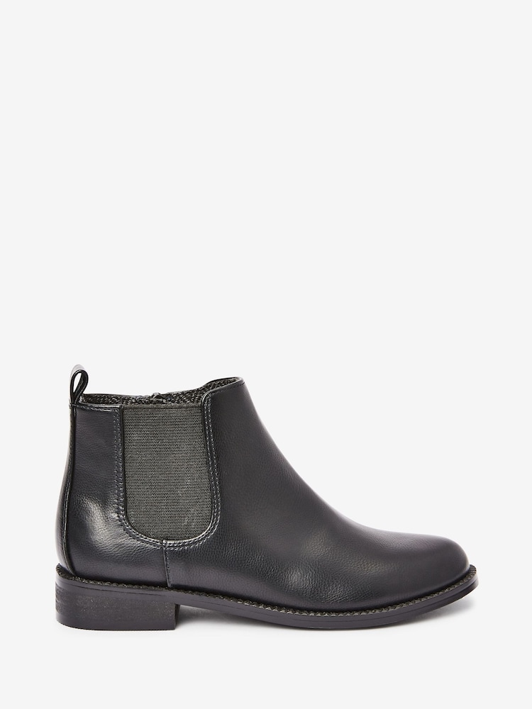 Black Standard Fit (F) Chelsea Boots - Image 2 of 6