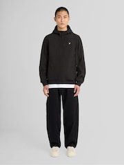 Lyle & Scott Black Sports Mesh Back Softshell Hoodie - Image 2 of 6