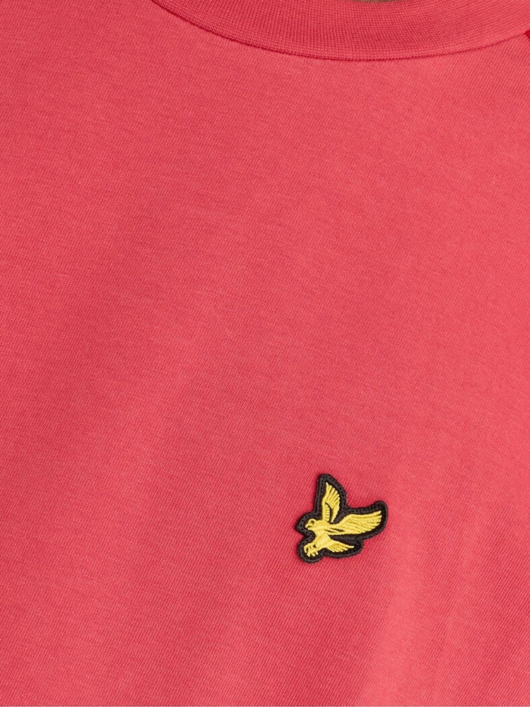 Crveno - Lyle & Scott Stripe Taped T-Shirt - Slika 6 od 6