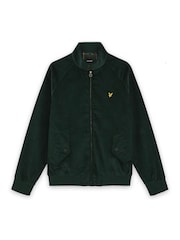 Lyle & Scott Green Corduroy Harrington Jacket - Image 5 of 6