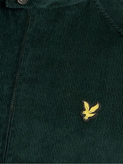 Lyle & Scott Green Corduroy Harrington Jacket - Image 6 of 6