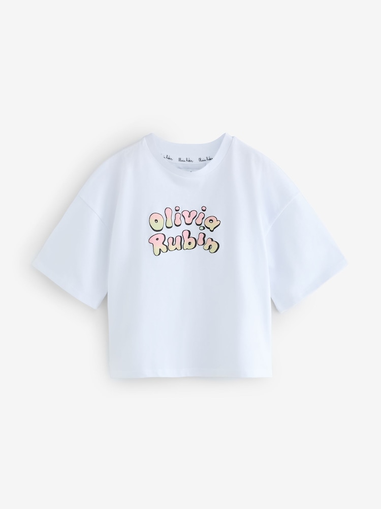 Olivia Rubin Boxy Fit Sushi Graphic T-Shirts 3 Pack - Image 2 of 7