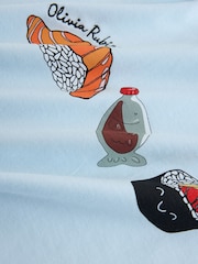Olivia Rubin Boxy Fit Sushi Graphic T-Shirts 3 Pack - Image 6 of 7