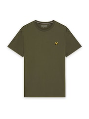 Lyle & Scott Olive Green Sports Short Sleeve T-Shirt - Image 5 of 6