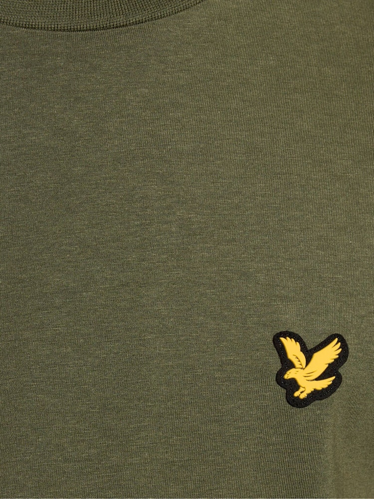 Lyle & Scott Olive Green Sports Short Sleeve T-Shirt - Image 6 of 6 Lyle & Scott Olive Green Sports Short Sleeve T-Shirt - Image 6 of 6