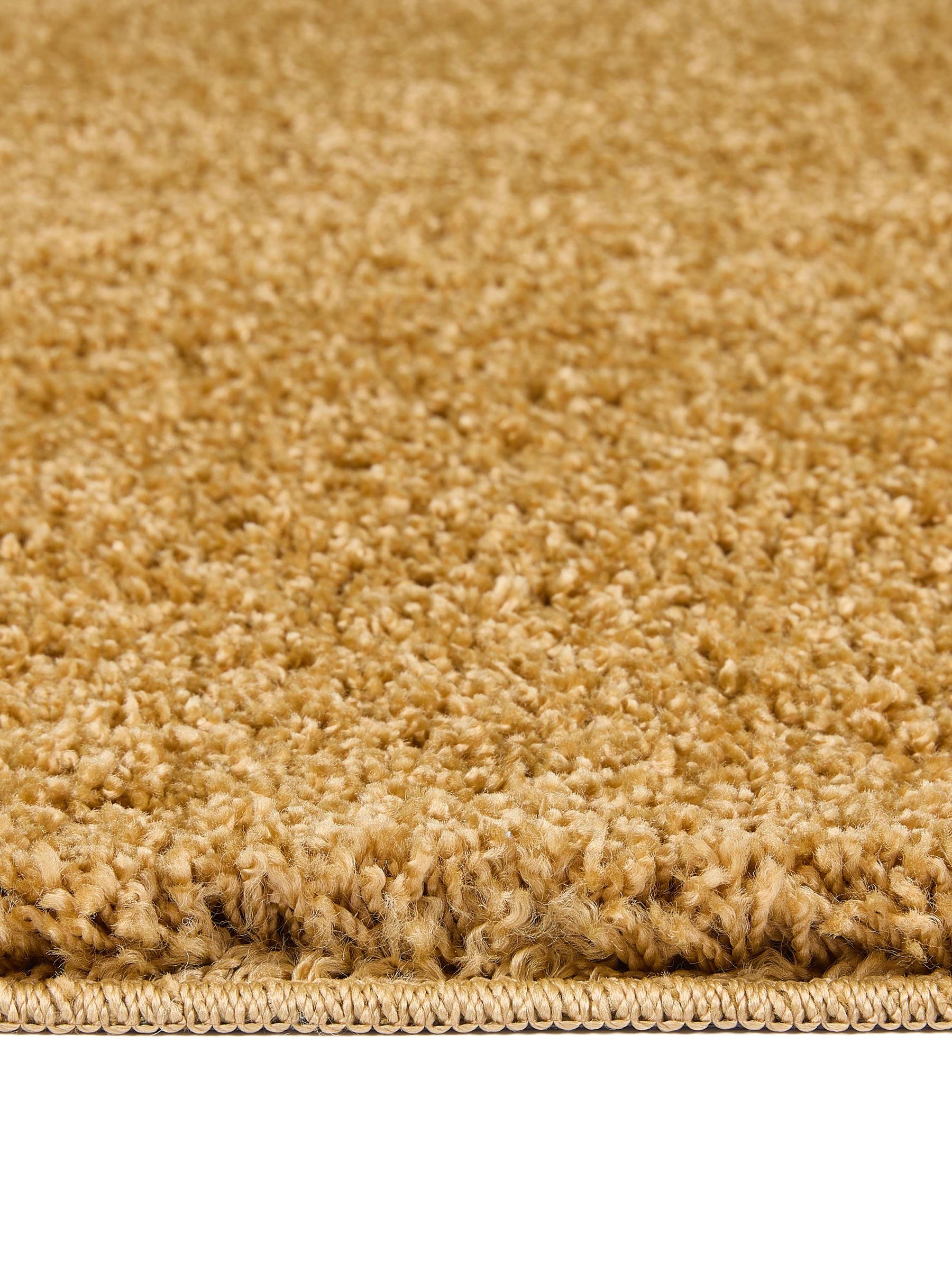 Buy My Mat Ochre Yellow Soft Stain Resistant And Washable Rug from the ...