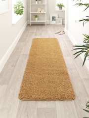 My Mat Ochre Yellow Soft Stain Resistant And Washable Rug - Image 2 of 6