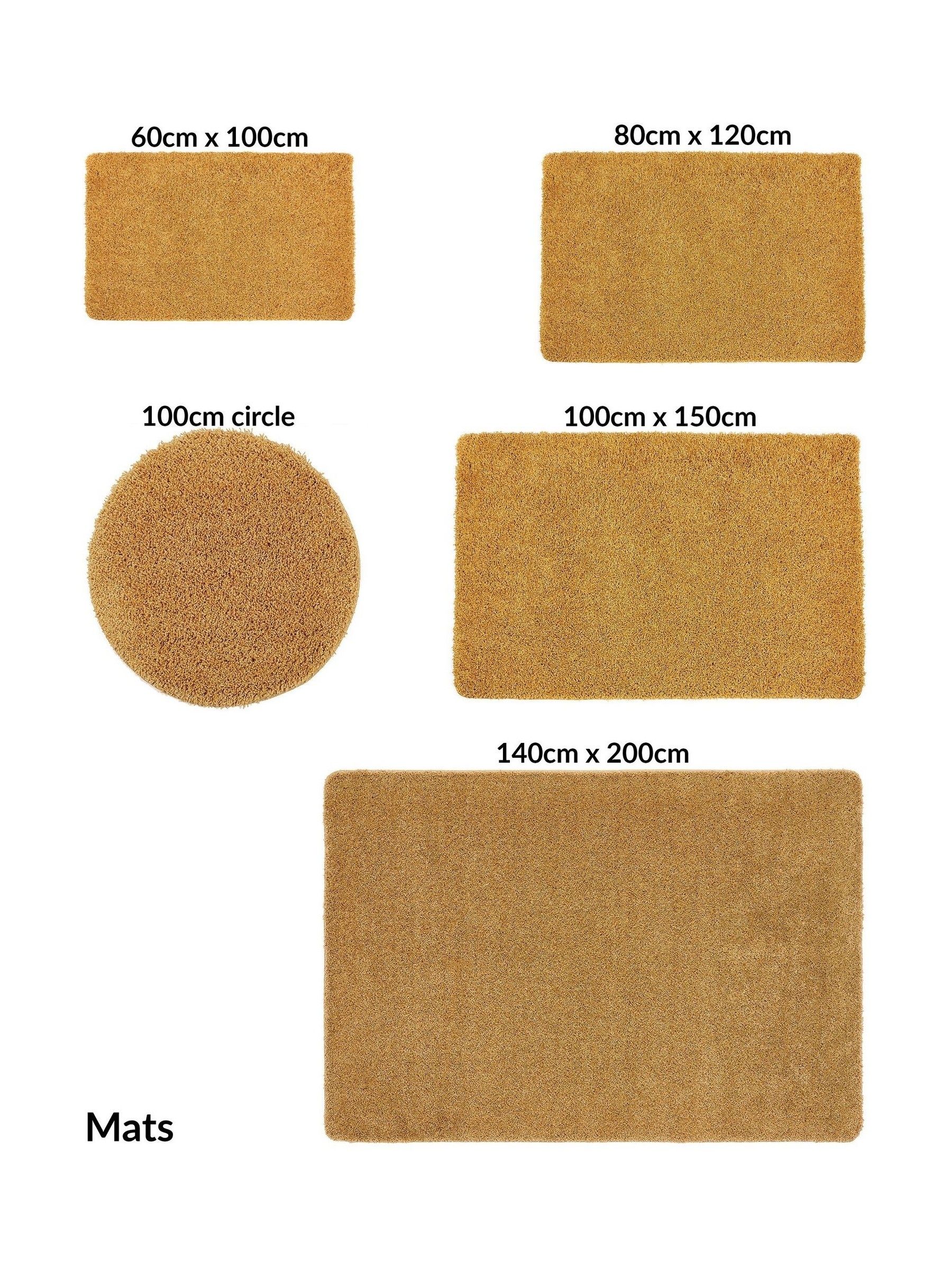 Buy My Rug Ochre Shaggy Rug from the Next UK online shop