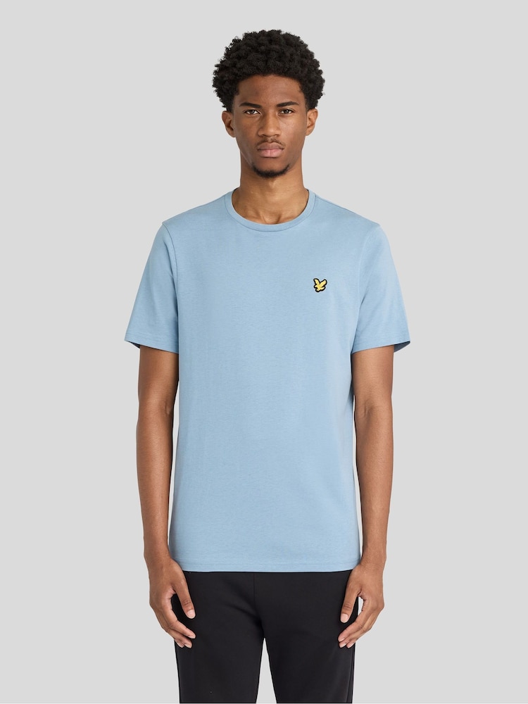 Lyle & Scott Sky Blue Sports Short Sleeve T-Shirt - Image 1 of 6