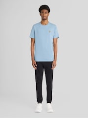 Lyle & Scott Sky Blue Sports Short Sleeve T-Shirt - Image 3 of 6