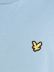 Lyle & Scott Sky Blue Sports Short Sleeve T-Shirt - Image 6 of 6