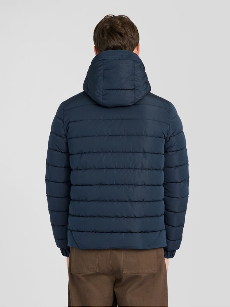 Azul - Chaqueta guateada con capucha Lyle & Scott - Imagen 2 de 6