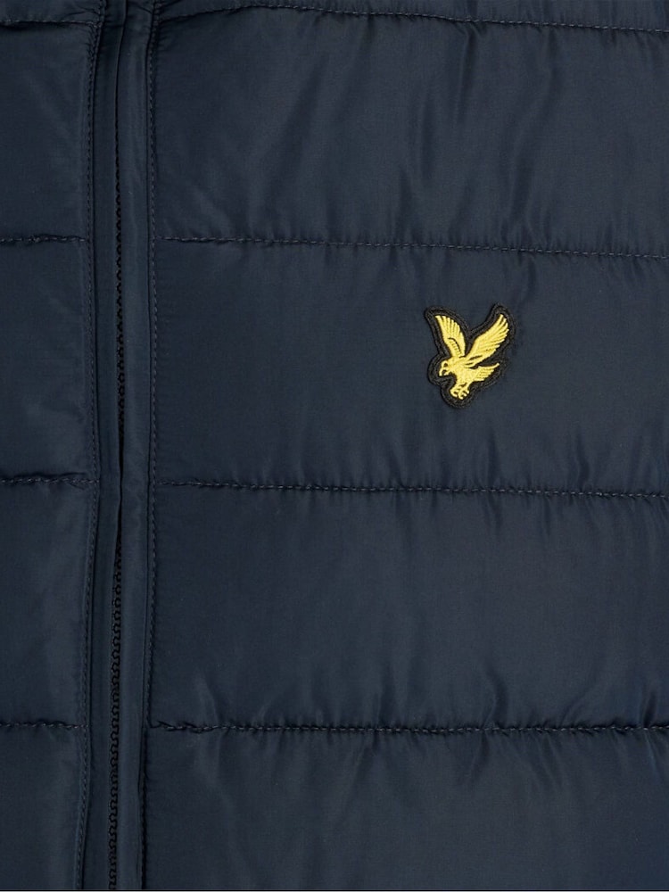 Azul - Chaqueta guateada con capucha Lyle & Scott - Imagen 6 de 6