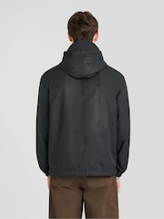Lyle & Scott 왁스 처리된 후드 유틸리티 재킷 - 6의 이미지 4