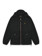 Lyle & Scott 왁스 처리된 후드 유틸리티 재킷 - 6의 이미지 6