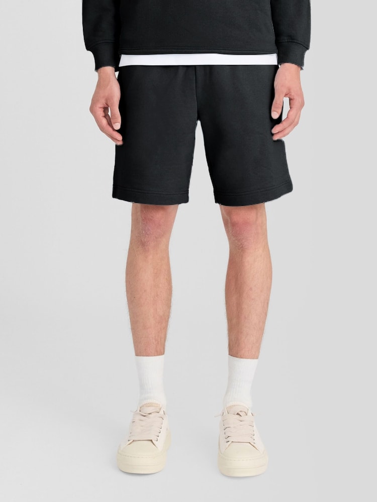 Negru - Lyle & Scott Sweat Shorts - Imaginea 1 din 6