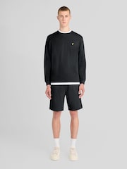 Negru - Lyle & Scott Sweat Shorts - Imaginea 4 din 6