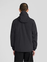 Lyle & Scott Black Taped Zip Through Hooded Jacket - Image 4 of 6