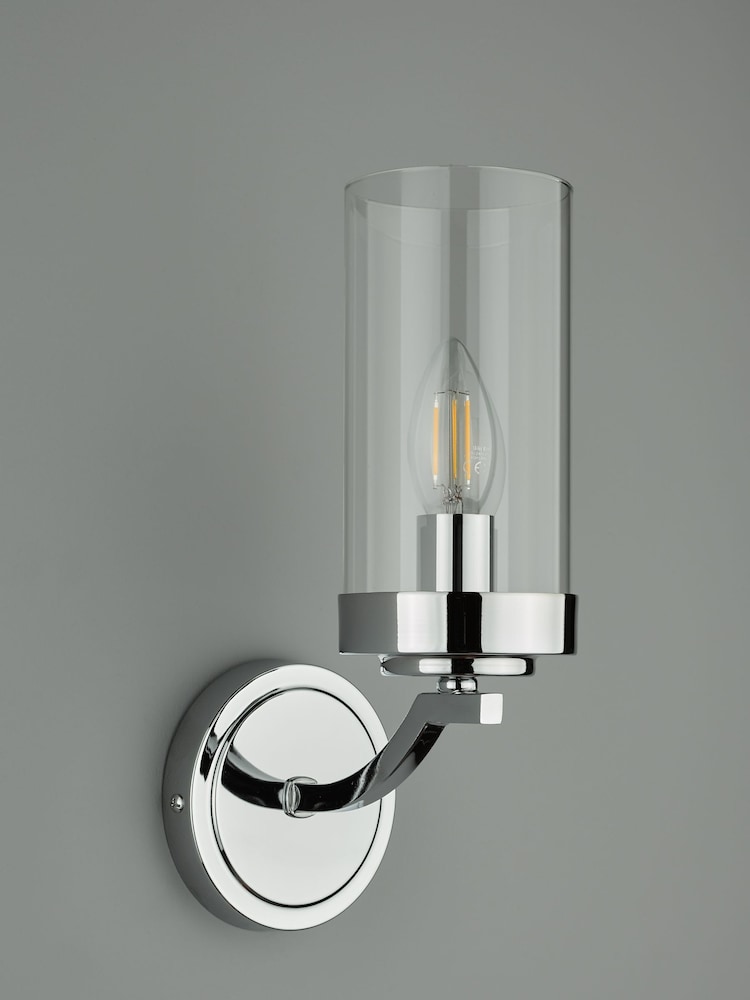 Laura Ashley Chrome Joseph Wall Light - Image 2 of 6