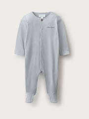 The White Company Blend Sleep Tight Embroidered Sleepsuit - Bild 1 von 4