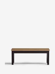 Dark Bronx Oak Effect Bench - Image 2 of 6