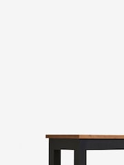 Dark Bronx Oak Effect Bench - Image 5 of 6