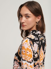 Superdry Black Studios Mock Neck Mini Dress - Image 3 of 3