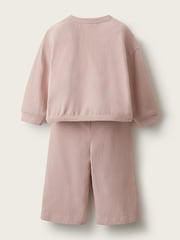 Conjunto de sudadera y pantalones de pernera ancha de The White Company - Imagen 2 de 4