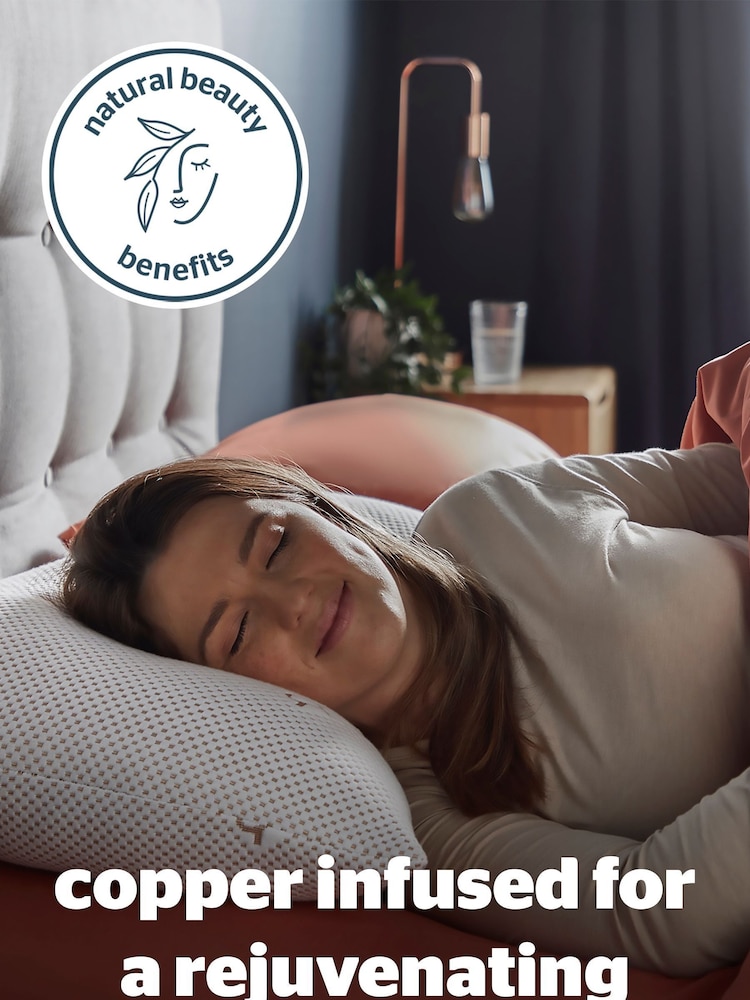 Silentnight Wellbeing Copper Pillow - Image 3 of 9