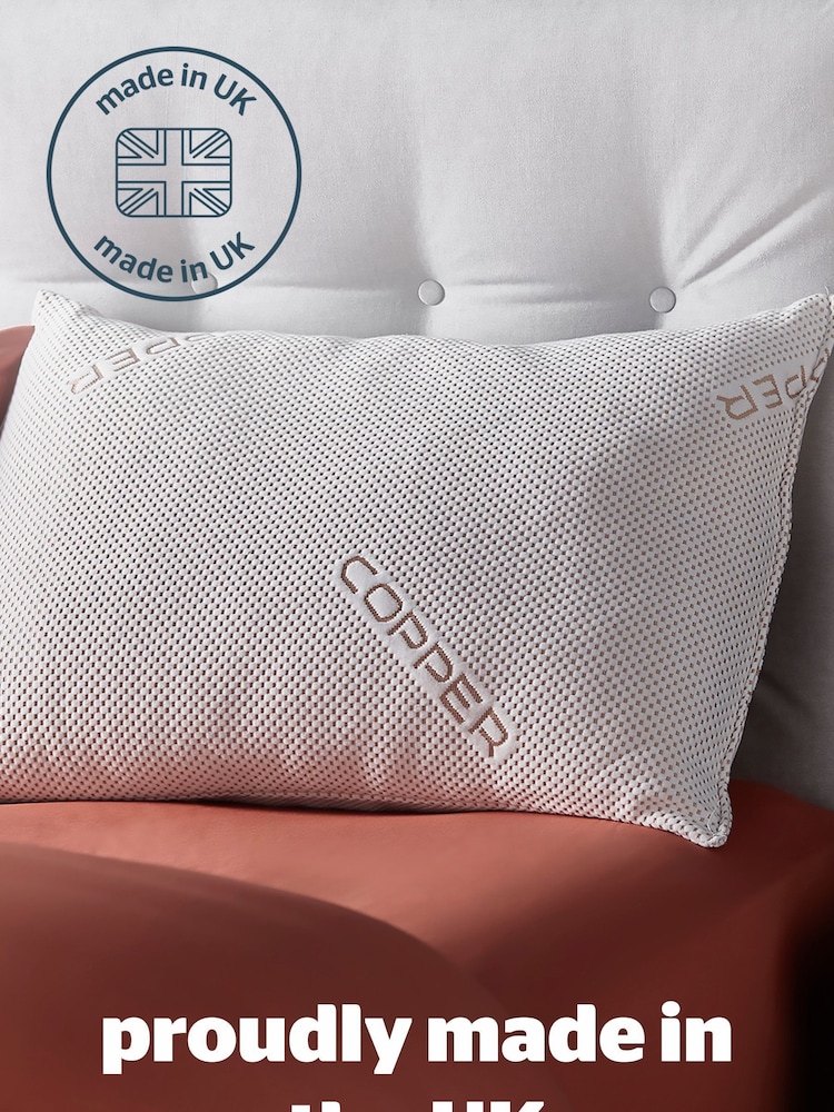 Silentnight Wellbeing Copper Pillow - Image 6 of 9
