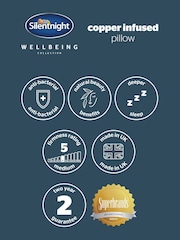 Silentnight Wellbeing Copper Pillow - Image 9 of 9