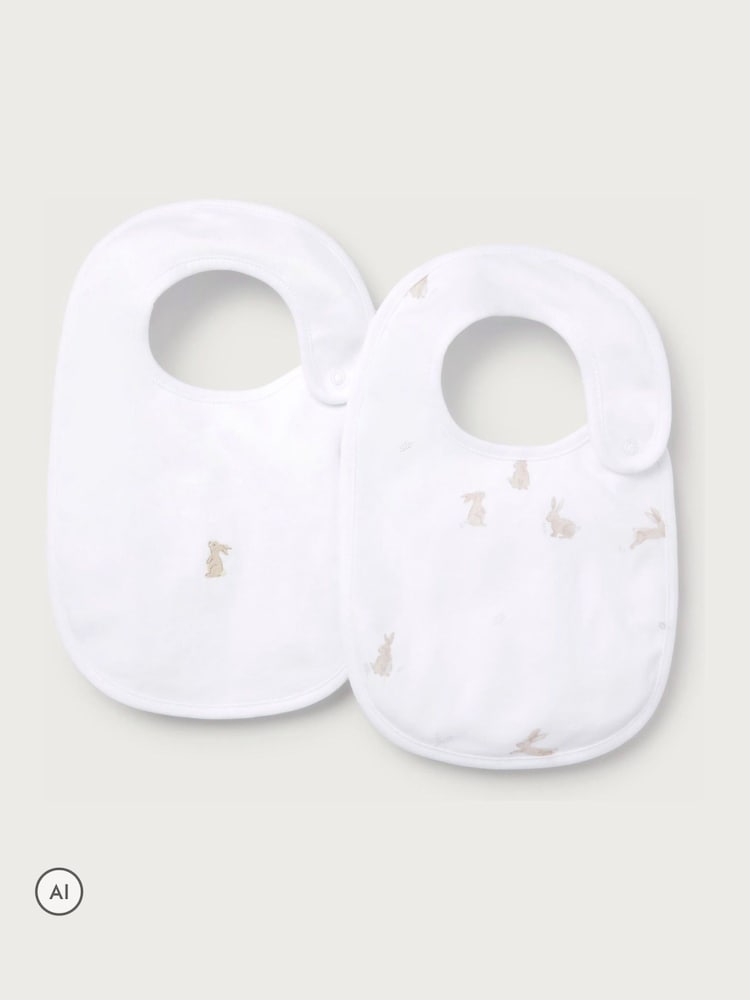 Sada 2 bryndáků The White Company s hravými králíčky - Obrázek 1 z 1