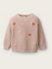 Suéter de Corazón de Mezcla de The White Company - Imagen 1 de 4