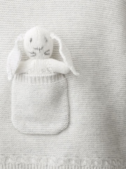 The White Company White Bunny Pocket Jumper With Cashmere - Image 4 of 4