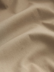 Neutral Brown Slim Fit Single Cuff Four Way Stretch Shirt - Image 7 of 8