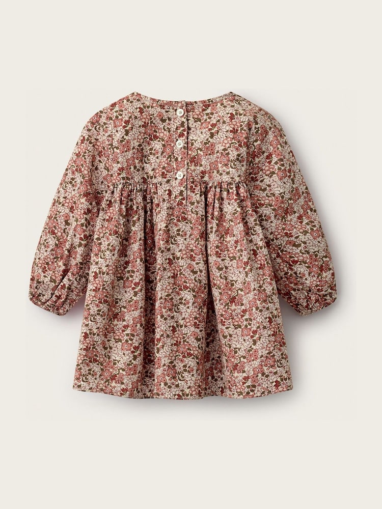 The White Company White Petunia Floral Hand Smocked Dress - Image 2 of 4
