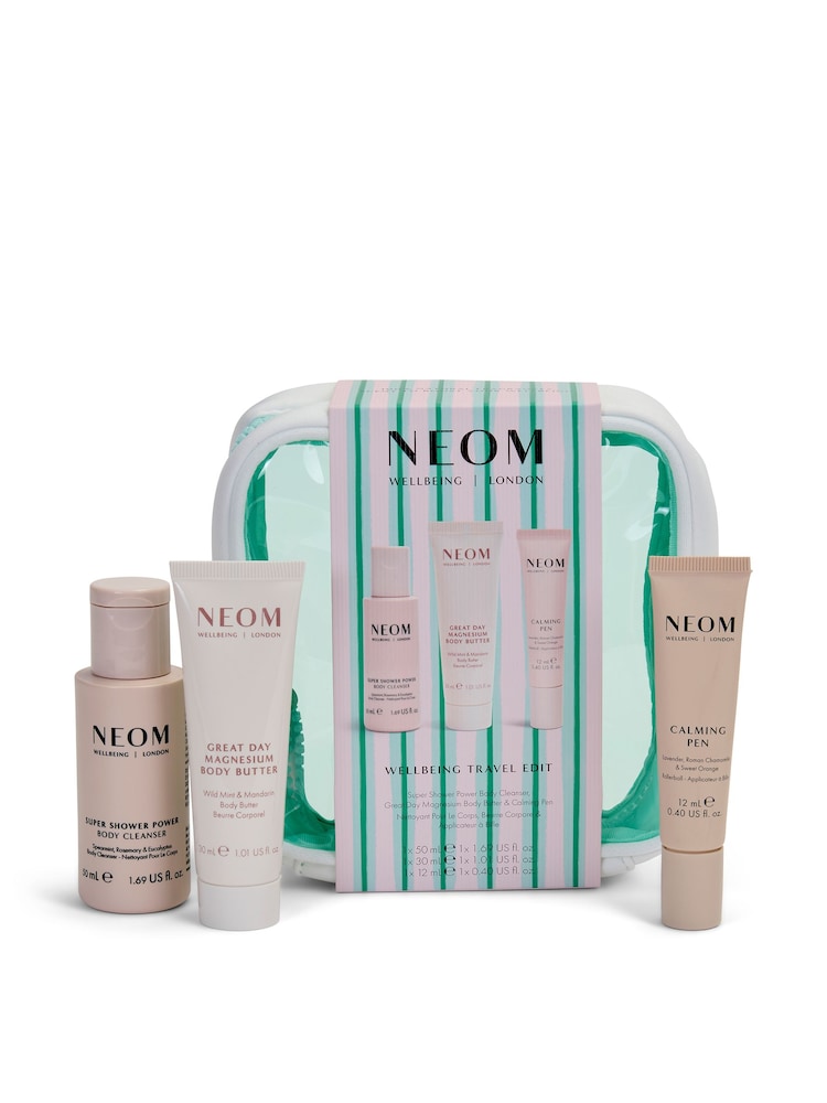 NEOM Wellbeing Travel Edit (Worth £42) - Image 1 of 5 NEOM Wellbeing Travel Edit (Worth £42) - Image 1 of 5