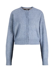 JJXX Blue Knitted Cardigan - Image 1 of 4