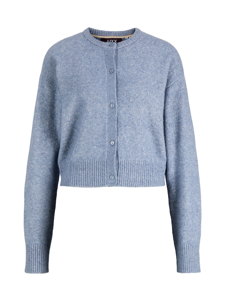 JJXX Blue Knitted Cardigan - Image 1 of 4