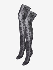 Svart Blomstrete  Print - JJXX 20 Den Tights 2 Pakke - Bilde 1 av 5